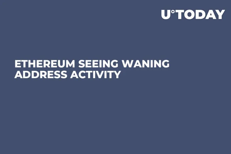 Ethereum Seeing Waning Address Activity