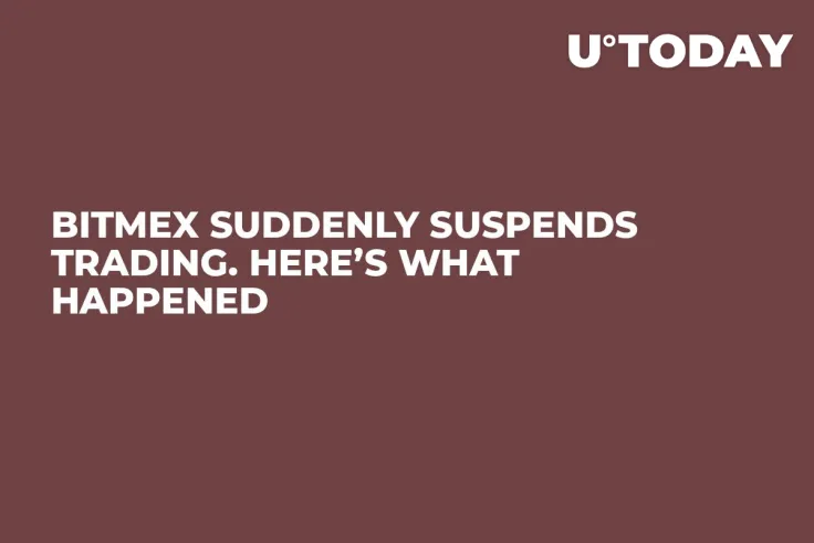 BitMEX Suddenly Suspends Trading. Here’s What Happened