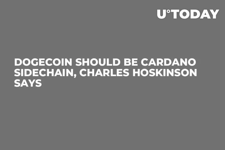 Dogecoin Should Be Cardano Sidechain, Charles Hoskinson Says 