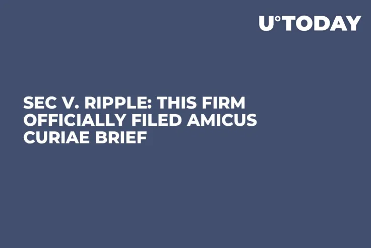 SEC v. Ripple: This Firm Officially Filed Amicus Curiae Brief