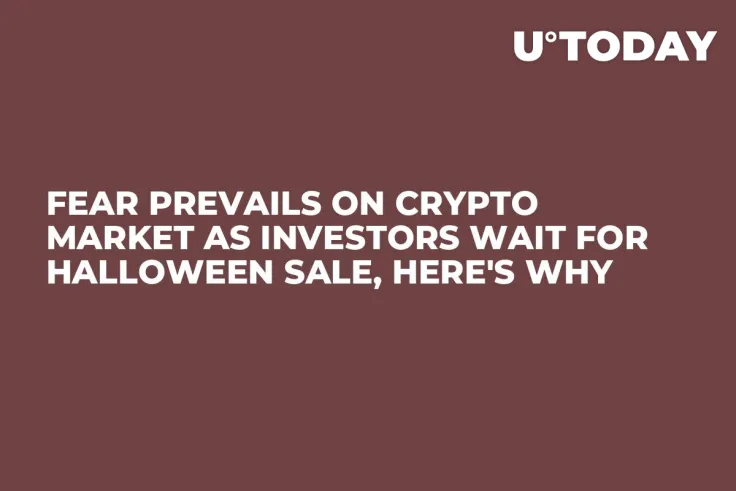 Fear Prevails on Crypto Market as Investors Wait for Halloween Sale, Here's Why