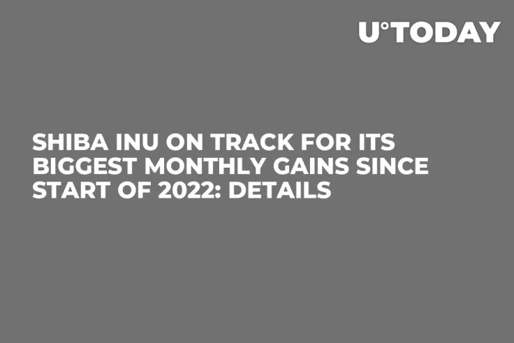 Shiba Inu on Track for Its Biggest Monthly Gains Since Start of 2022: Details