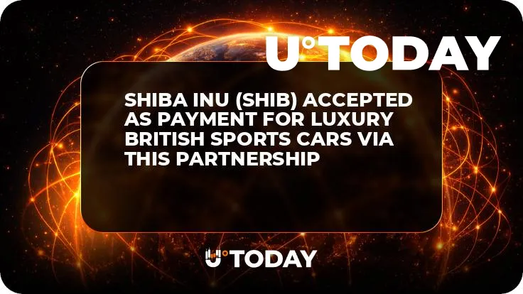 Shiba Inu (SHIB) Accepted as Payment for Luxury British Sports Cars via This Partnership