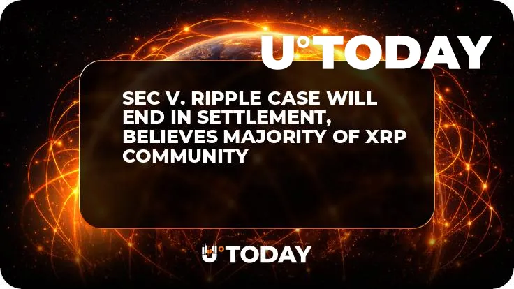 SEC v. Ripple Case Will End in Settlement, Believes Majority of XRP Community