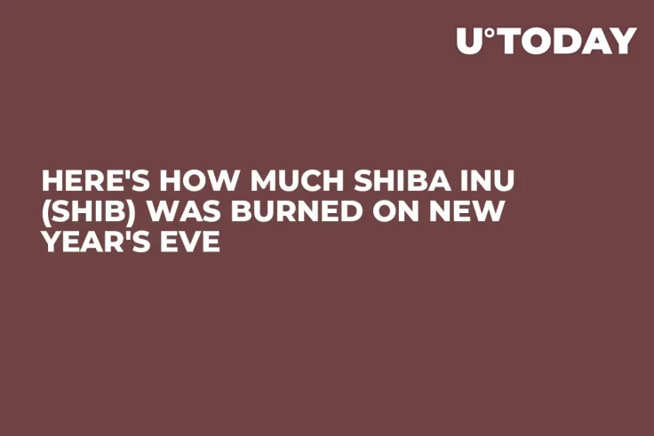 Here's How Much Shiba Inu (SHIB) Was Burned on New Year's Eve