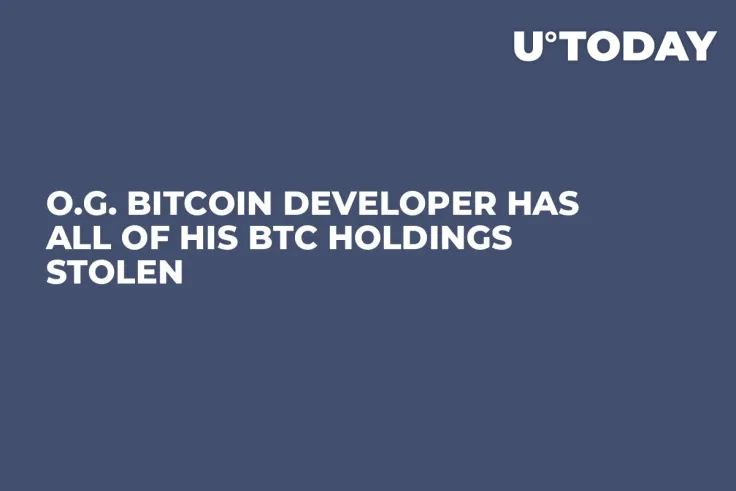 O.G. Bitcoin Developer Has All of His BTC Holdings Stolen