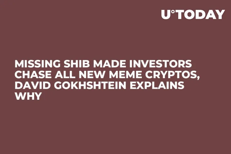 Missing SHIB Made Investors Chase All New Meme Cryptos, David Gokhshtein Explains Why