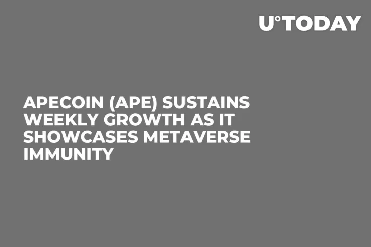 ApeCoin (APE) Sustains Weekly Growth as It Showcases Metaverse Immunity