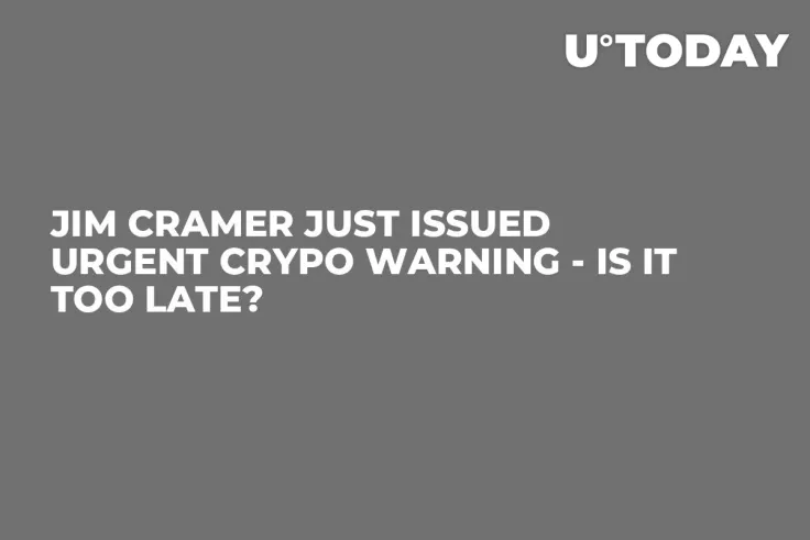 Jim Cramer Just Issued Urgent Crypo Warning - Is It Too Late?