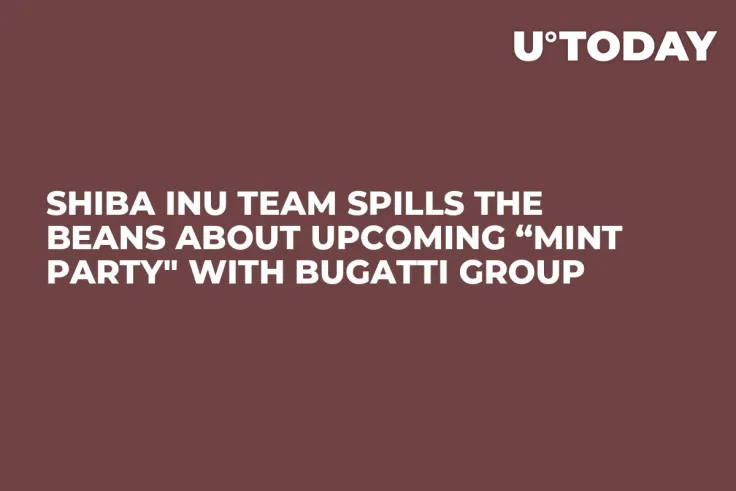 Shiba Inu Team Spills the Beans About Upcoming “Mint Party" with Bugatti Group