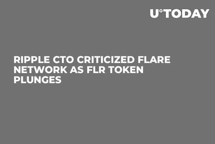 Ripple CTO Criticized Flare Network as FLR Token Plunges
