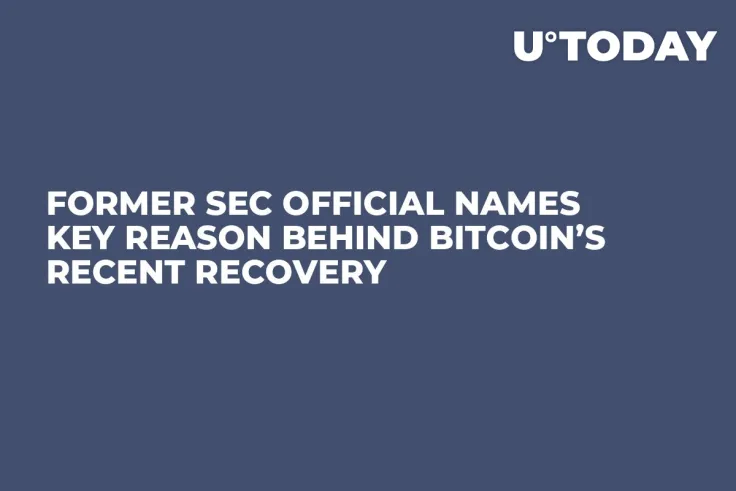 Former SEC Official Names Key Reason Behind Bitcoin’s Recent Recovery 