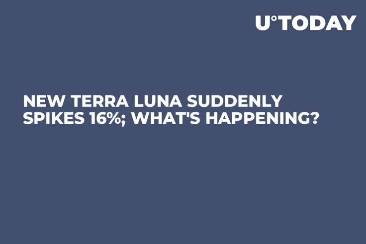 New Terra LUNA Suddenly Spikes 16%; What's Happening?