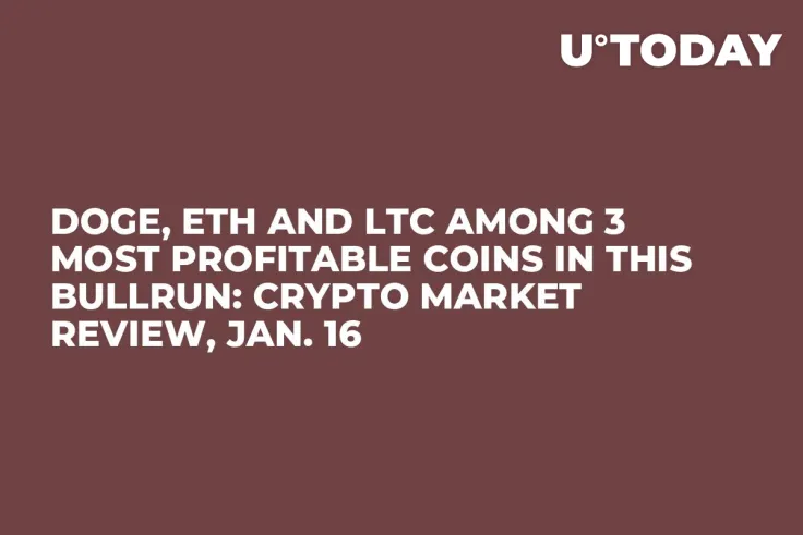 DOGE, ETH and LTC Among 3 Most Profitable Coins in This Bullrun: Crypto Market Review, Jan. 16