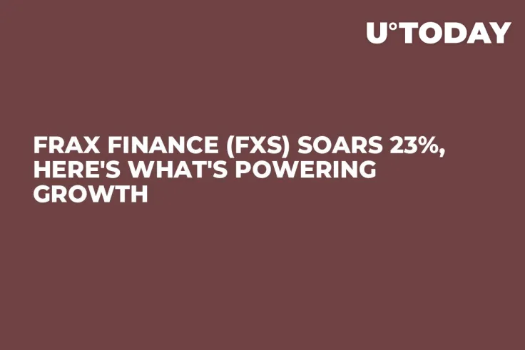 Frax Finance (FXS) Soars 23%, Here's What's Powering Growth