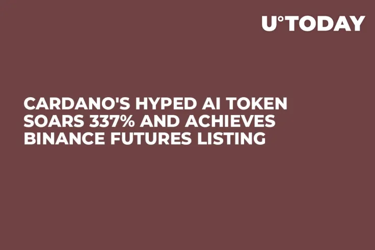 Cardano's Hyped AI Token Soars 337% and Achieves Binance Futures Listing