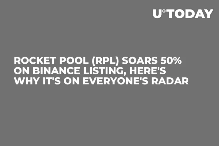 Rocket Pool (RPL) Soars 50% on Binance Listing, Here's Why It's on Everyone's Radar