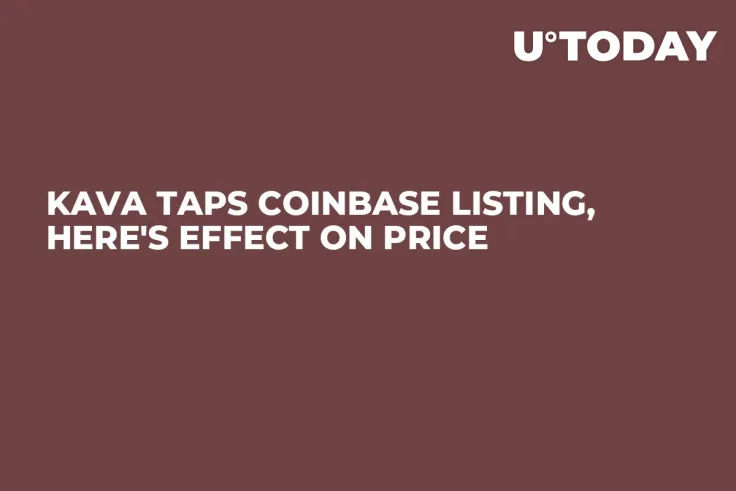 Kava Taps Coinbase Listing, Here's Effect on Price