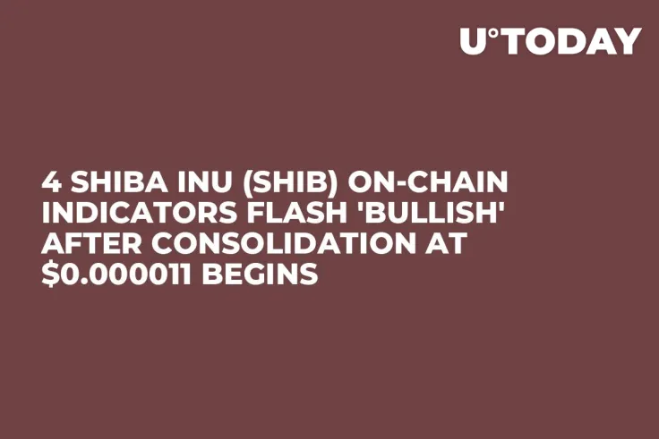 4 Shiba Inu (SHIB) On-Chain Indicators Flash 'Bullish' After Consolidation at $0.000011 Begins