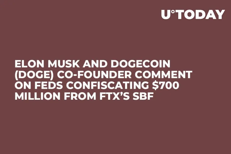 Elon Musk And Dogecoin (DOGE) Co-Founder Comment on Feds Confiscating $700 Million From FTX’s SBF