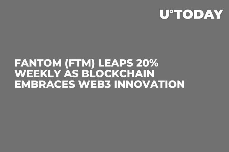 Fantom (FTM) Leaps 20% Weekly as Blockchain Embraces Web3 Innovation