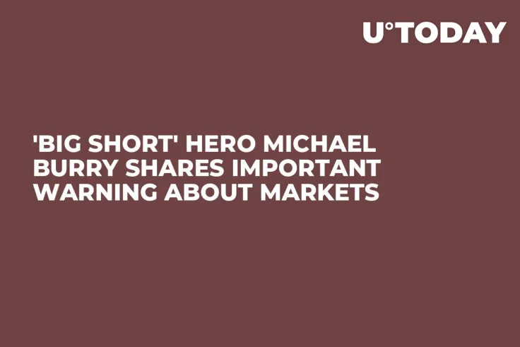 'Big Short' Hero Michael Burry Shares Important Warning About Markets