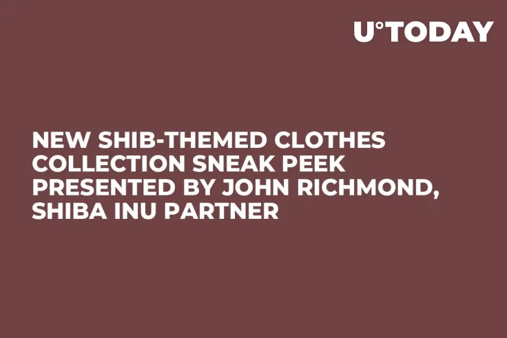 New SHIB-Themed Clothes Collection Sneak Peek Presented by John Richmond, Shiba Inu Partner