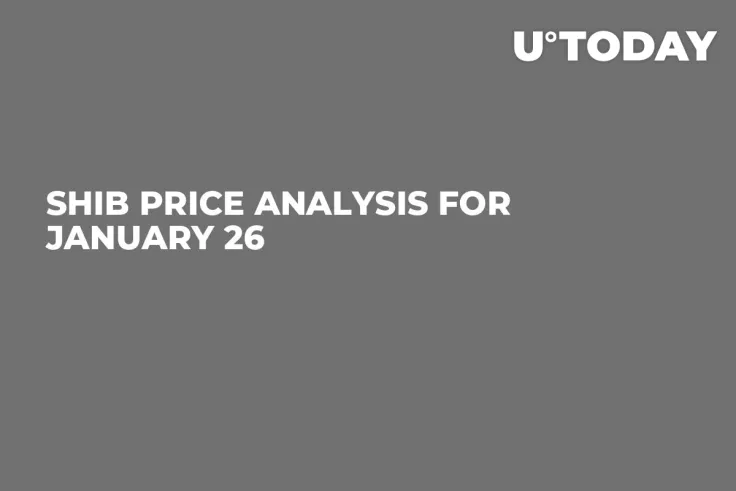 SHIB Price Analysis for January 26