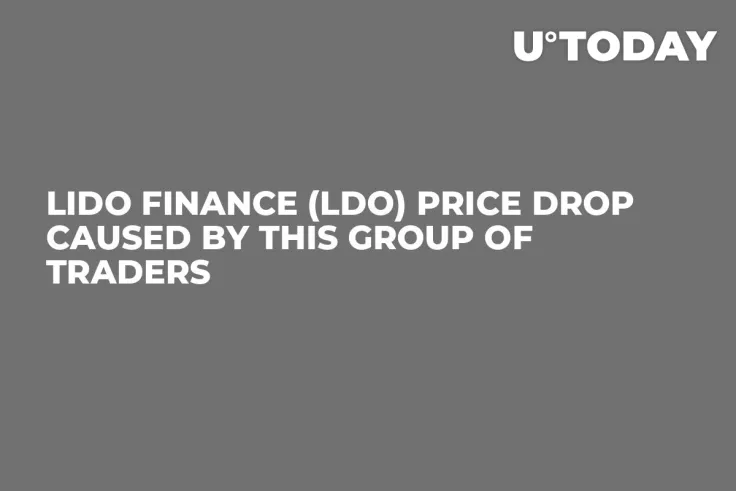 Lido Finance (LDO) Price Drop Caused by This Group of Traders