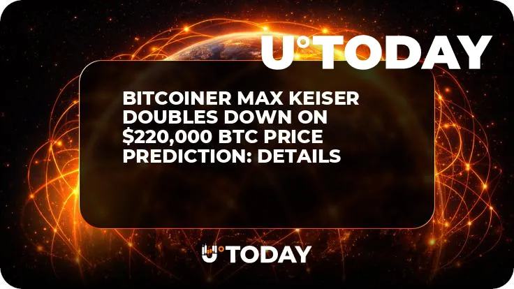 Bitcoiner Max Keiser Doubles Down on $220,000 BTC Price Prediction: Details