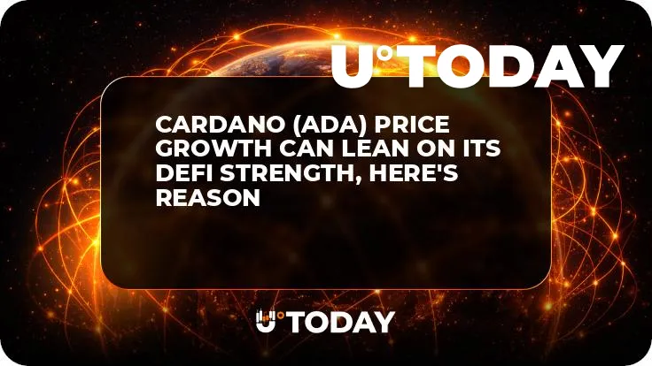 Cardano (ADA) Price Growth Can Lean on Its DeFi Strength, Here's Reason