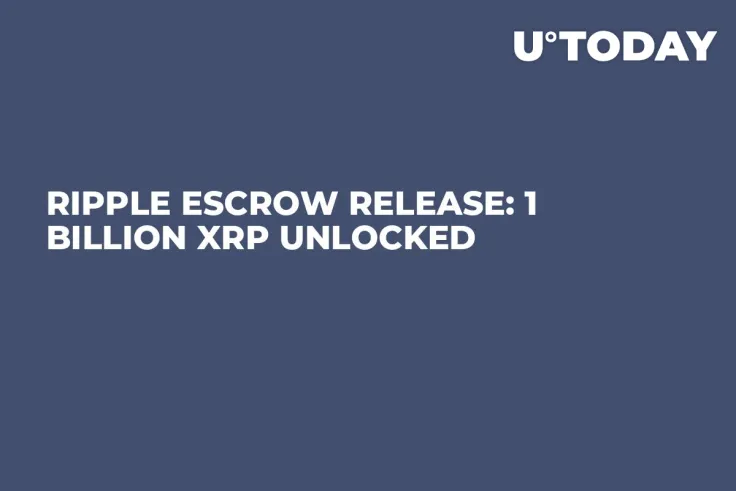 Ripple Escrow Release: 1 Billion XRP Unlocked 
