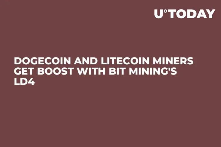 Dogecoin and Litecoin Miners Get Boost With BIT Mining's LD4