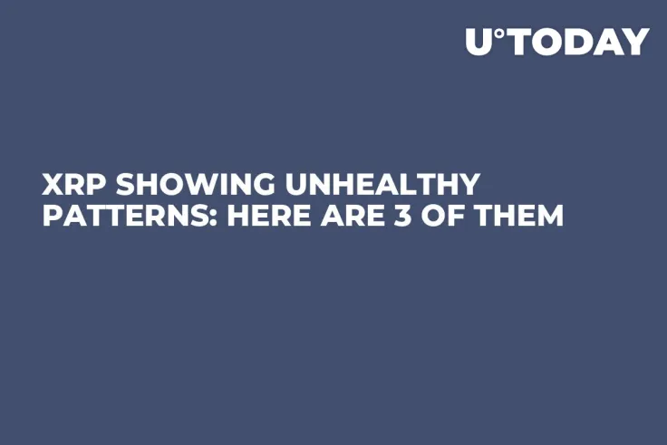 XRP Showing Unhealthy Patterns: Here Are 3 of Them