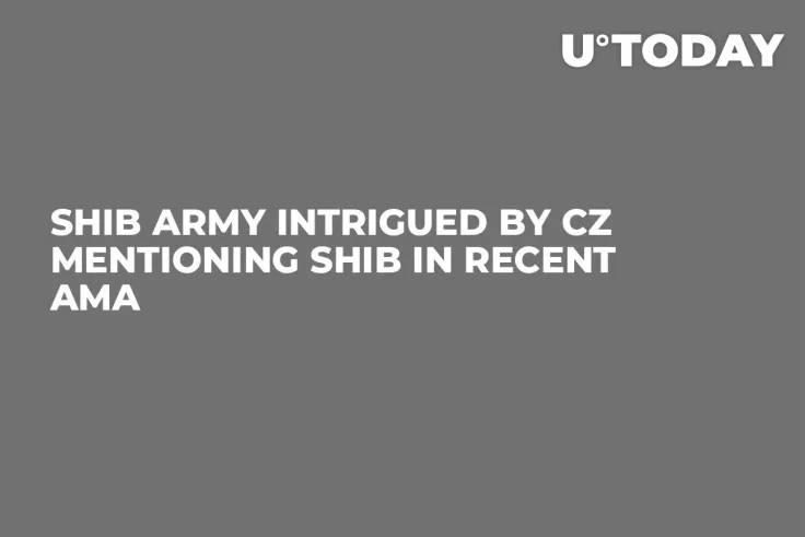 SHIB Army Intrigued by CZ Mentioning SHIB in Recent AMA