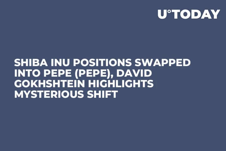 Shiba Inu Positions Swapped into Pepe (PEPE), David Gokhshtein Highlights Mysterious Shift