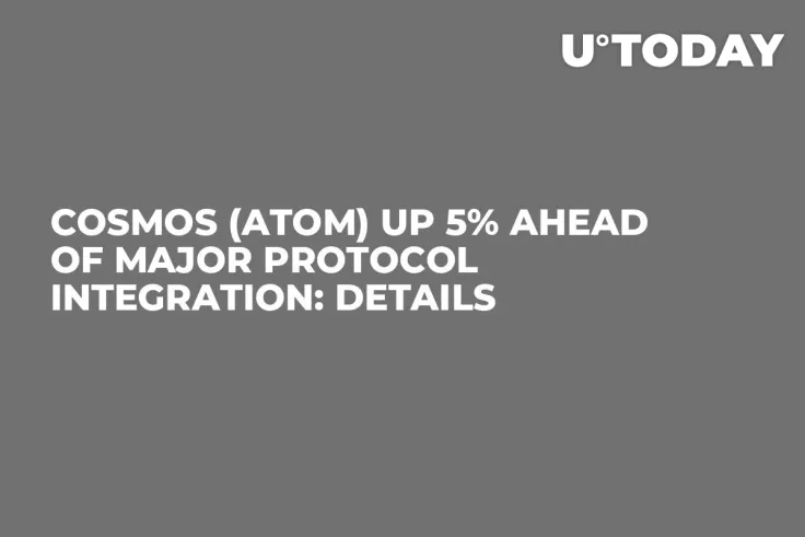 Cosmos (ATOM) up 5% Ahead of Major Protocol Integration: Details