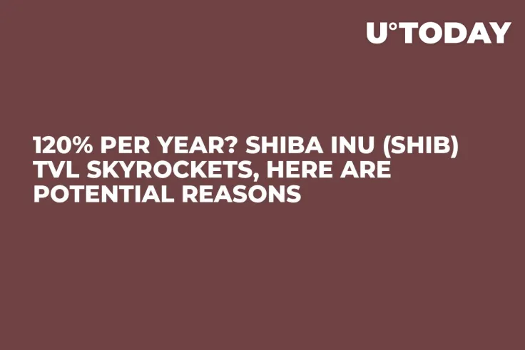 120% Per Year? Shiba Inu (SHIB) TVL Skyrockets, Here Are Potential Reasons