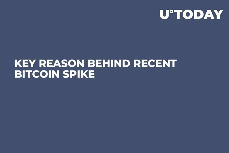 Key Reason Behind Recent Bitcoin Spike