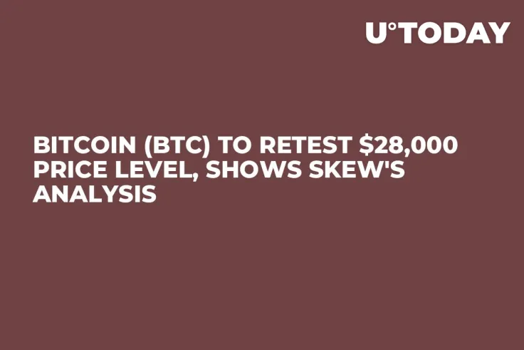 Bitcoin (BTC) to Retest $28,000 Price Level, Shows Skew's Analysis