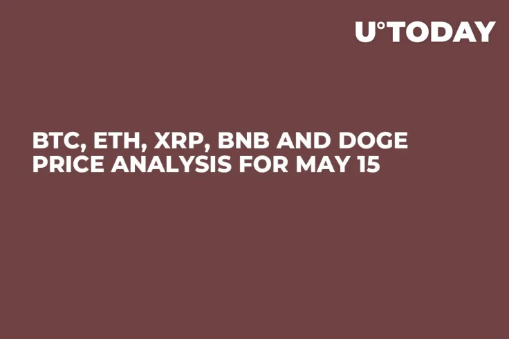 BTC, ETH, XRP, BNB and DOGE Price Analysis for May 15