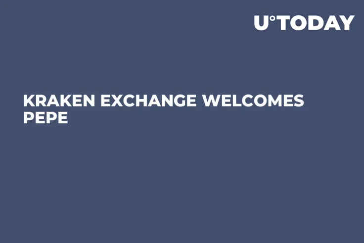 Kraken Exchange Welcomes Pepe