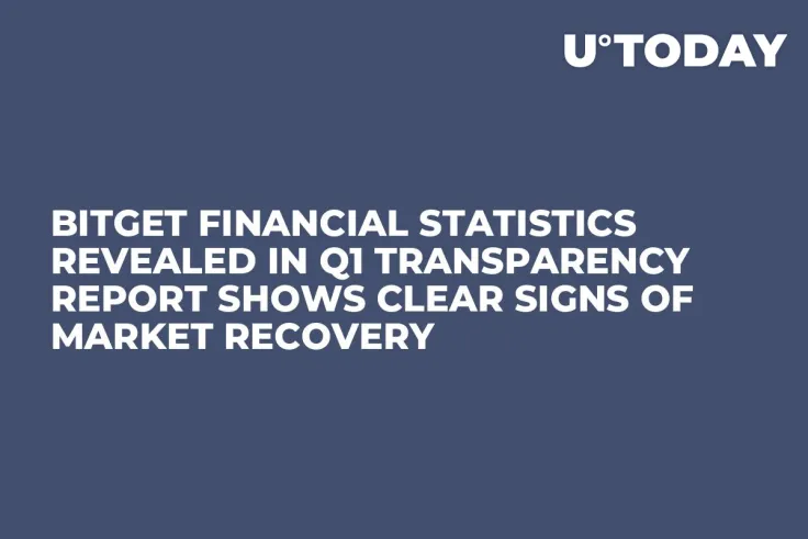 Bitget Financial Statistics Revealed in Q1 Transparency Report Shows Clear Signs of Market Recovery