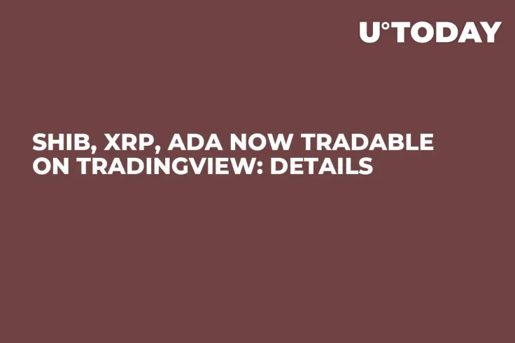 SHIB, XRP, ADA Now Tradable on TradingView: Details