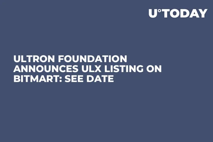 Ultron Foundation Announces ULX Listing on BitMart: See Date