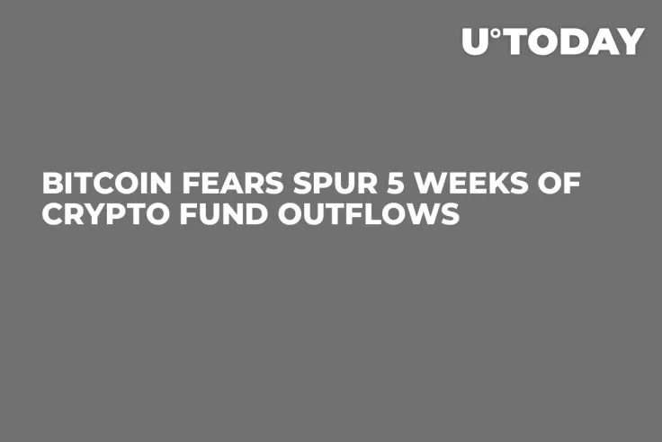 Bitcoin Fears Spur 5 Weeks of Crypto Fund Outflows