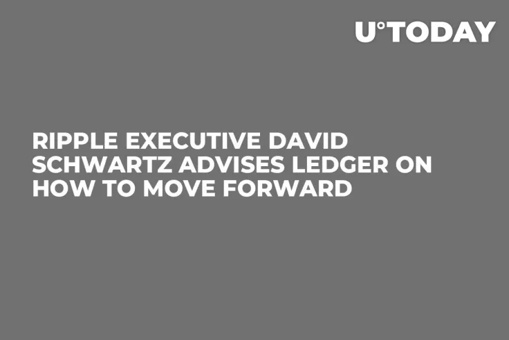 Ripple Executive David Schwartz Advises Ledger on How to Move Forward