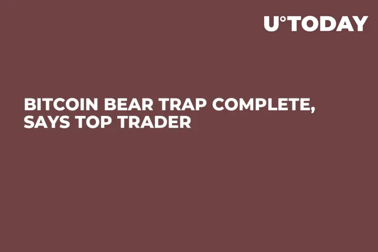 Bitcoin Bear Trap Complete, Says Top Trader