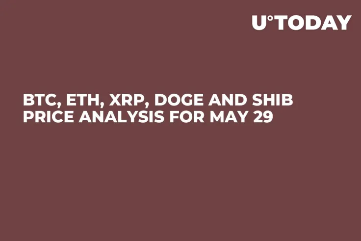 BTC, ETH, XRP, DOGE and SHIB Price Analysis for May 29
