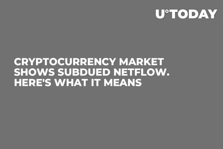Cryptocurrency Market Shows Subdued Netflow. Here's What It Means